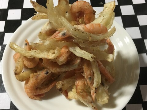 芝海老とタマネギのサクサクかき揚げ レシピ 作り方 By しゅんペー 楽天レシピ 芝海老とタマネギのサクサクかき揚げ レシピ 作り方 By しゅんペー 楽天レシピ